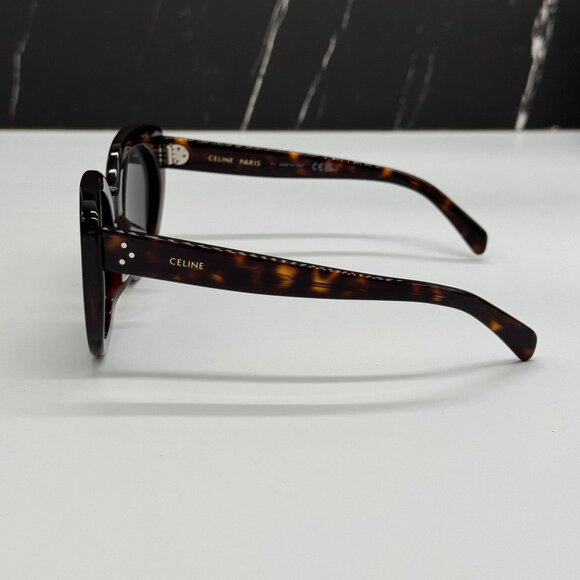 NEW CELINE CL40295F 52A HAVANA GRAY WOMEN SUNGLASSES CELINE - Picture 8 of 13